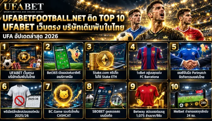 10 Sport Betting Website by UFABET