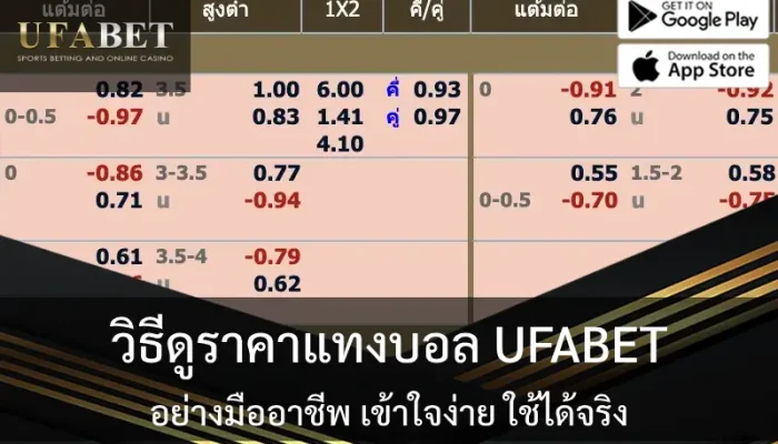 รูปภาพเกี่ยวกับ ปก ufabet วิธีดูราคาบอล